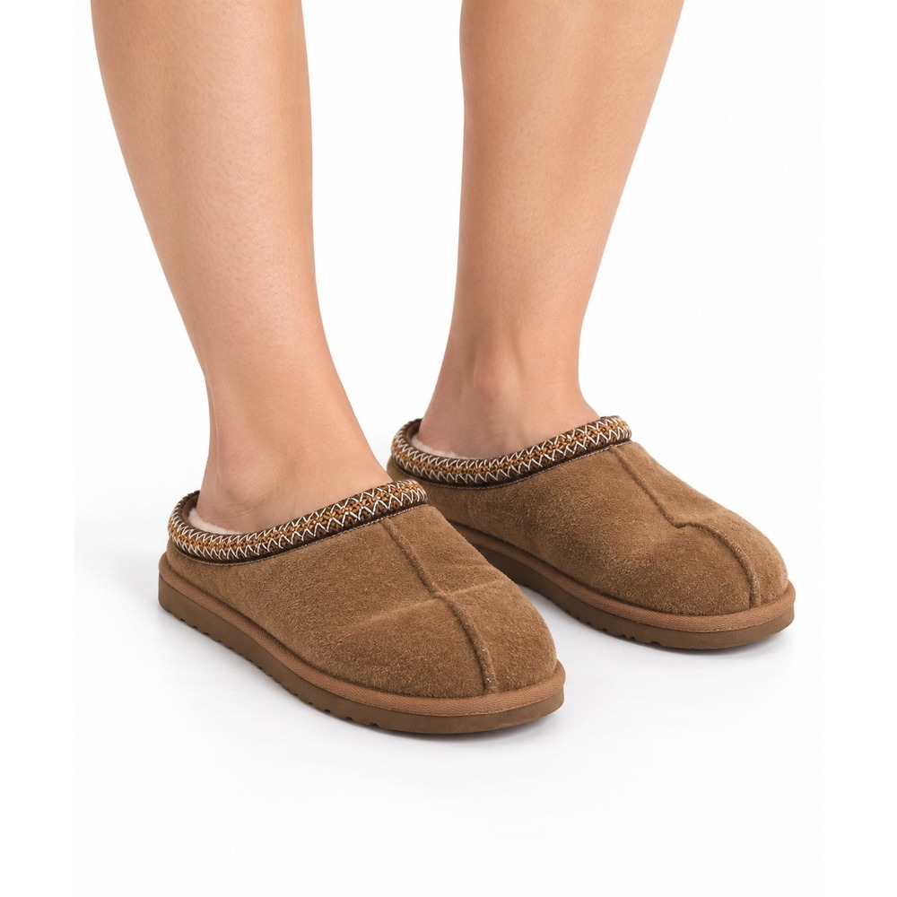 Ugg Vintage Chestnut Tasman 2 Slippers Slip On Loafers Women's Size 5